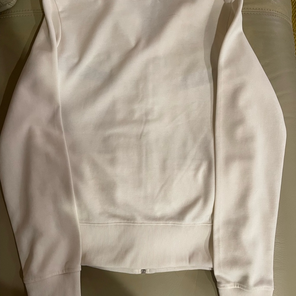 Fred Perry Ivory, Navy, Green Track Jacket - Picture 2 of 2
